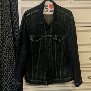 XXL Dark Blue Levi's Denim Jacket